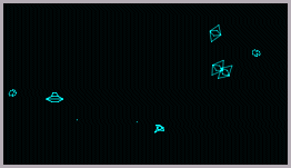 Asteroids Deluxe - Atari 1980