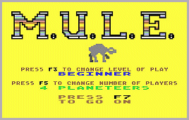 M.U.L.E. - Electronica Arts/Ozark 1983