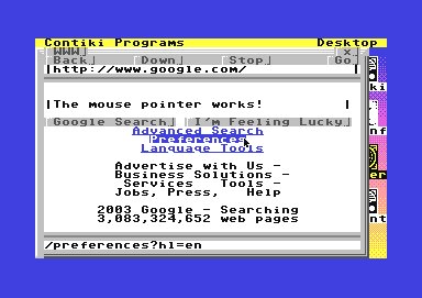 Contiki Desktop Environment