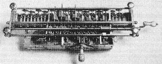 Rechenmaschine von Leibniz 1694